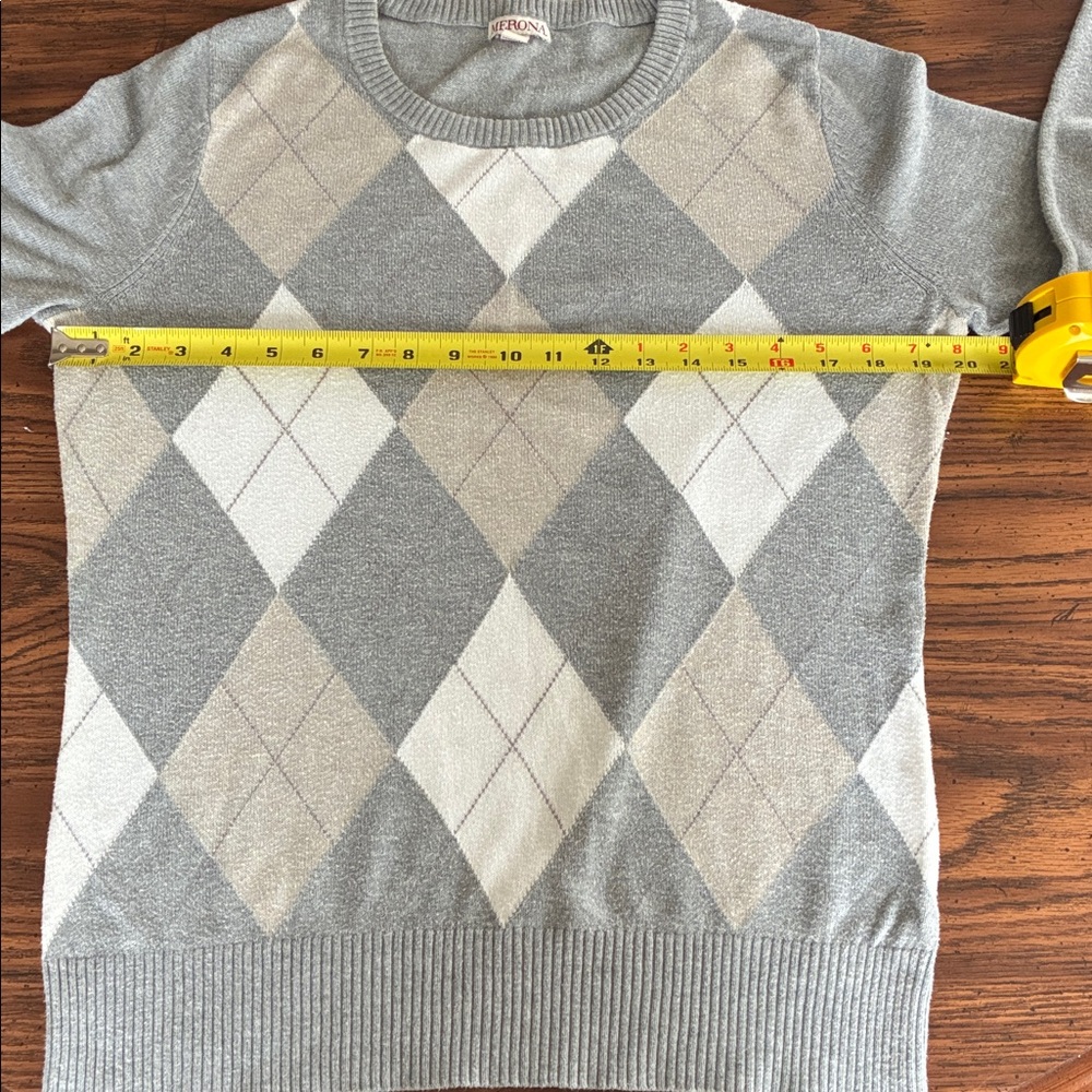 11:01 - 3/$25 Bundle Only Merona Argyle Sweater - Picture 7 of 13